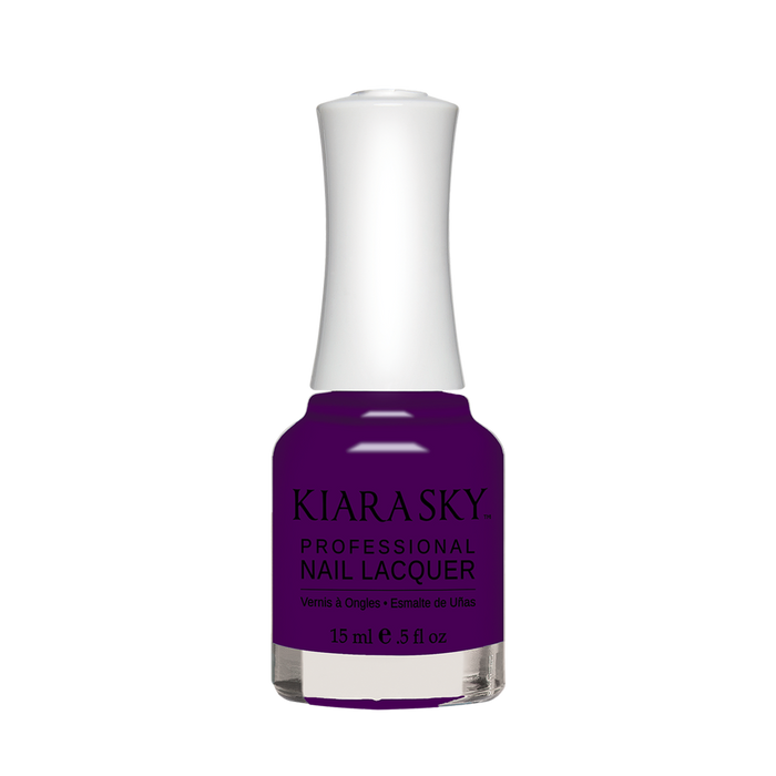 Kiara Sky Nail Lacquer 4, London Collection, N596, Royal, 0.5oz MH1004