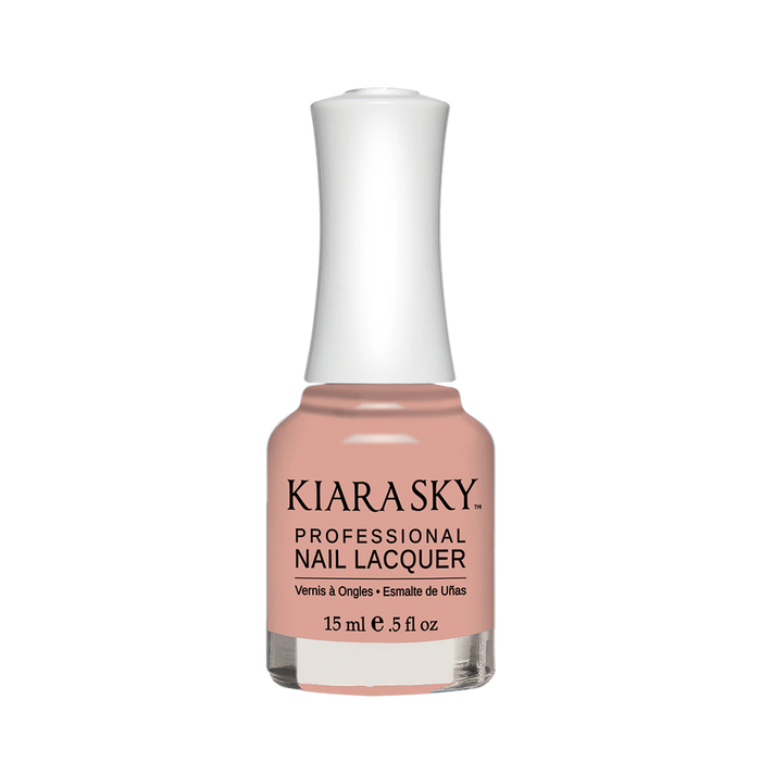 Kiara Sky Nail Lacquer 2, In The Nude Collection 1, N605, Bare Skin, 0.5oz MH1004