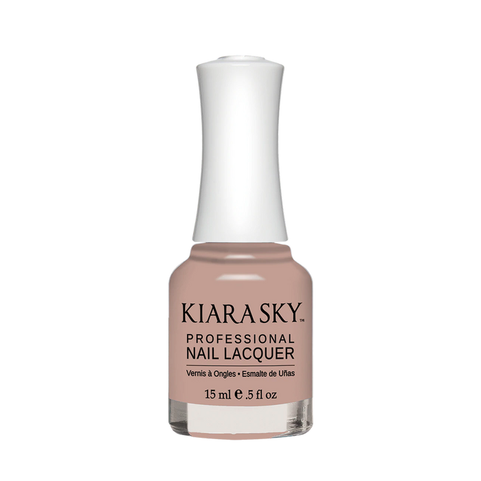 Kiara Sky Nail Lacquer 2, In The Nude Collection 1, N608, Taup-Less, 0.5oz MH1004