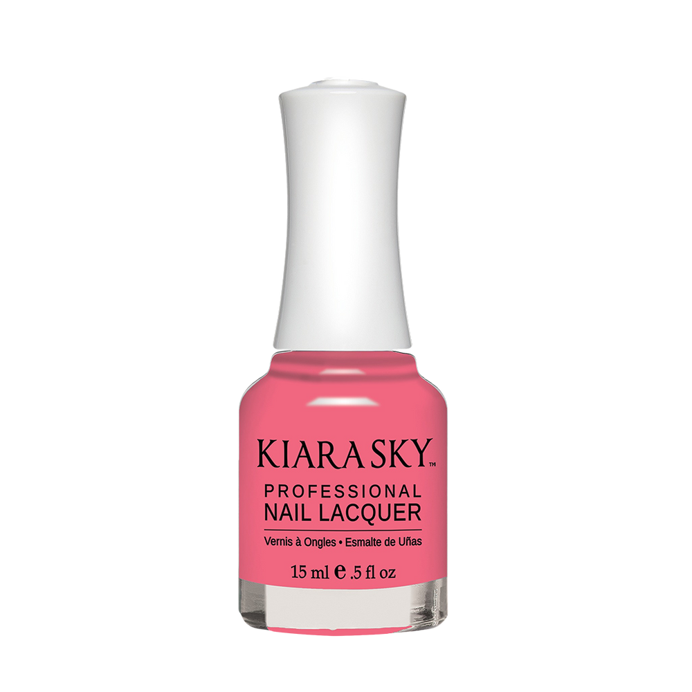 Kiara Sky Nail Lacquer 2, Electro Pop Collection, N615, Grapefruit, 0.5oz MH1004