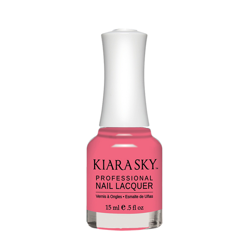 Kiara Sky Nail Lacquer 2, Electro Pop Collection, N615, Grapefruit, 0.5oz MH1004