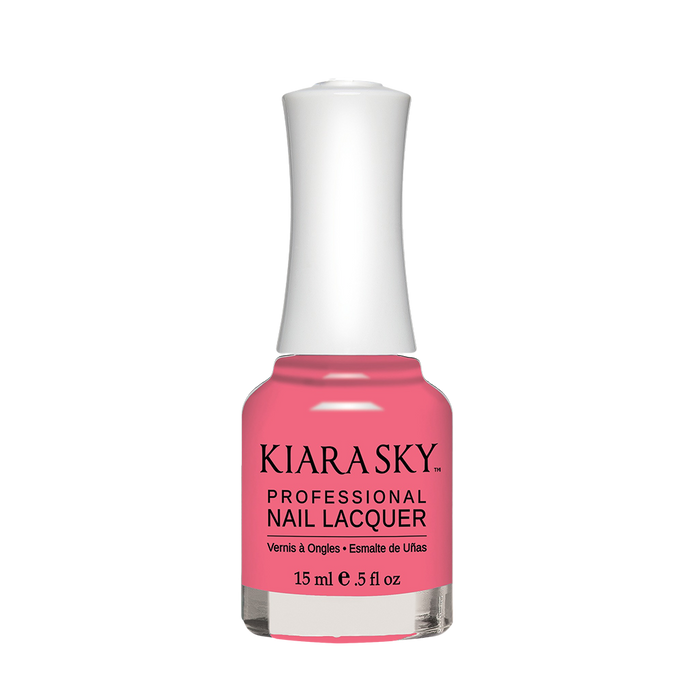 Kiara Sky Nail Lacquer 2, Electro Pop Collection, N615, Grapefruit, 0.5oz MH1004