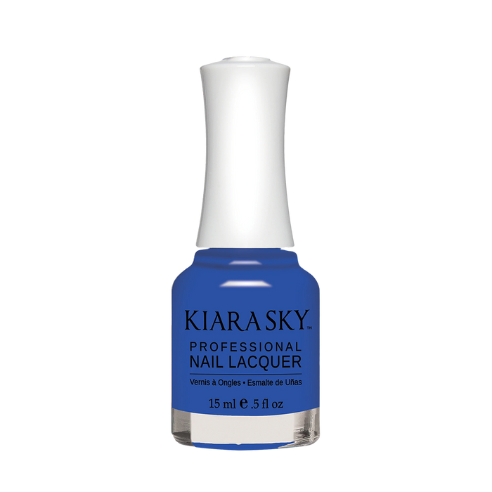 Kiara Sky Nail Lacquer, Jetsetter Collection, N621, Someone Like Blue, 0.5oz MH1004