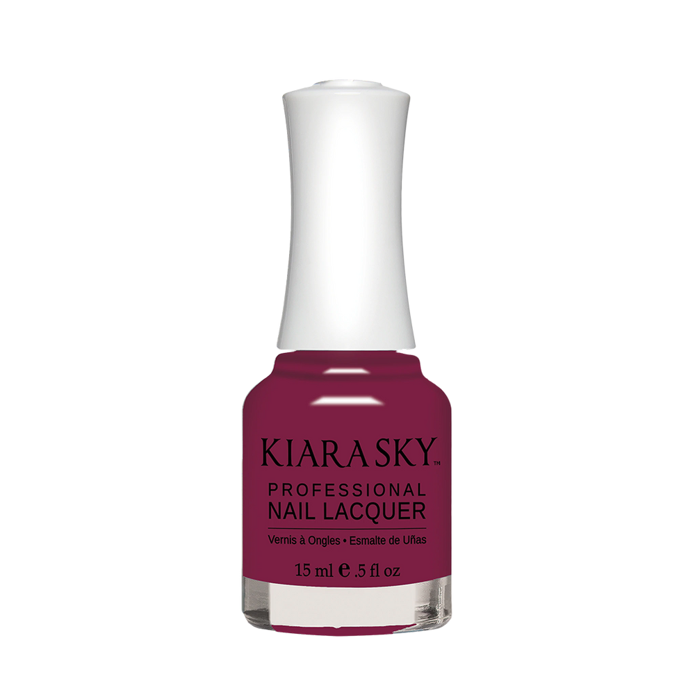 Kiara Sky Nail Lacquer, Jetsetter Collection, N624, Plane And Simple, 0.5oz MH1004