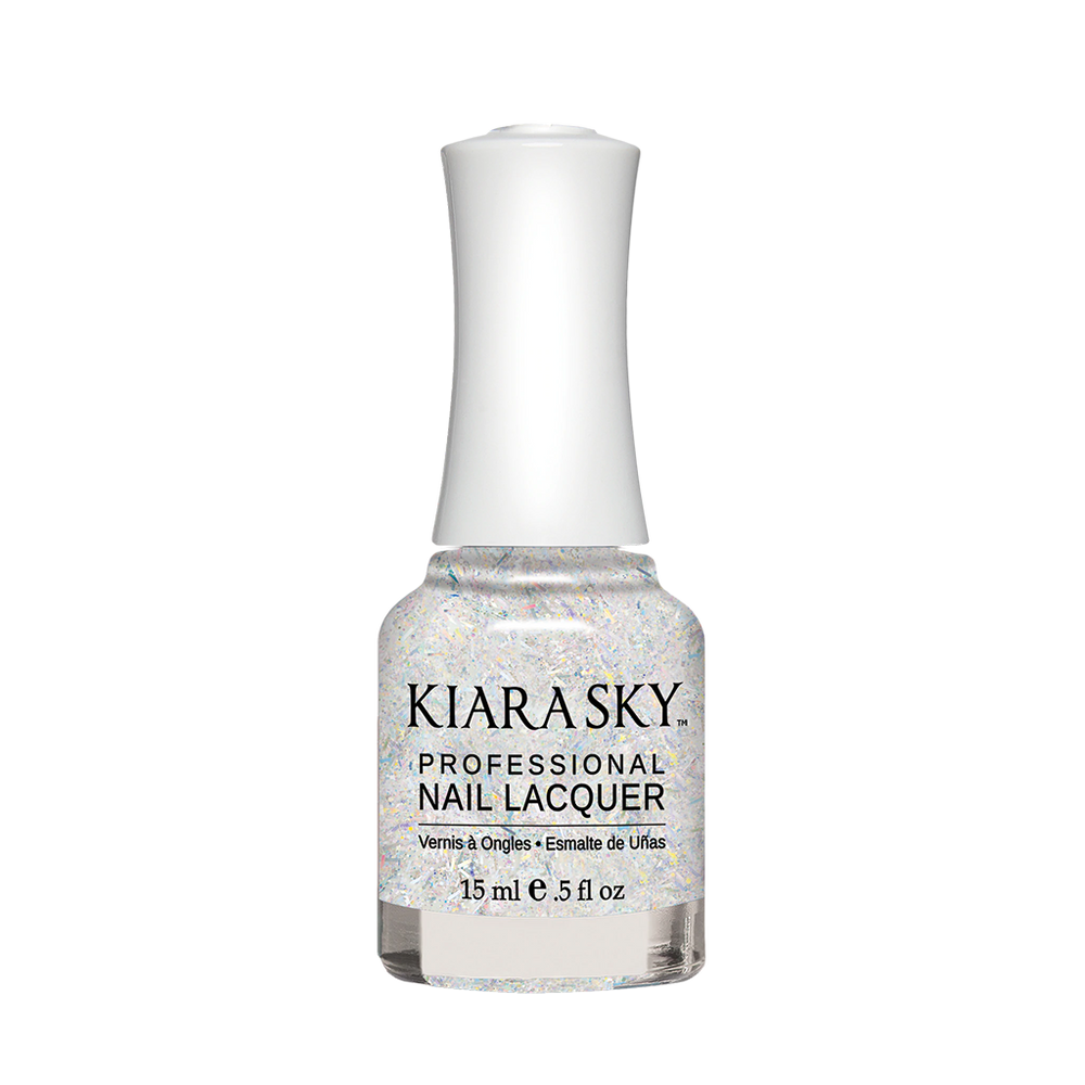 Kiara Sky Nail Lacquer, Stargazer Collection, N630, Shooting Star, 0.5oz MH1004