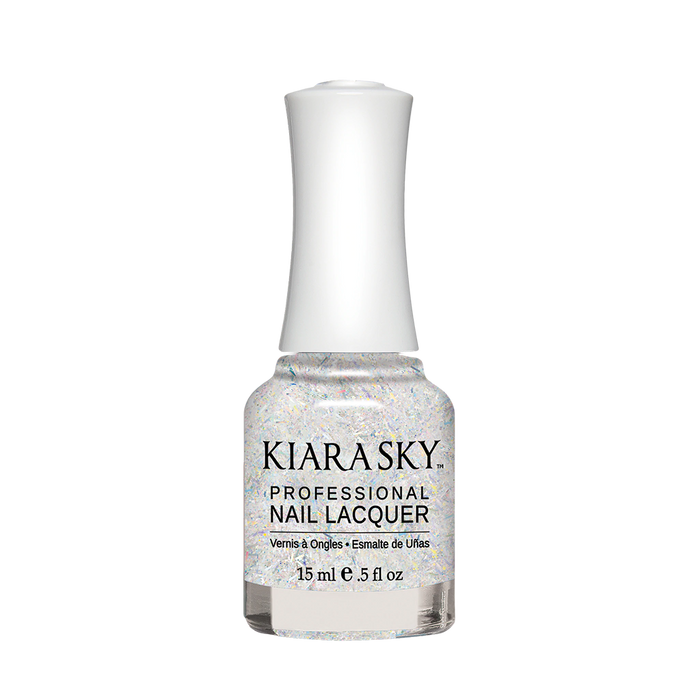 Kiara Sky Nail Lacquer, Stargazer Collection, N630, Shooting Star, 0.5oz MH1004