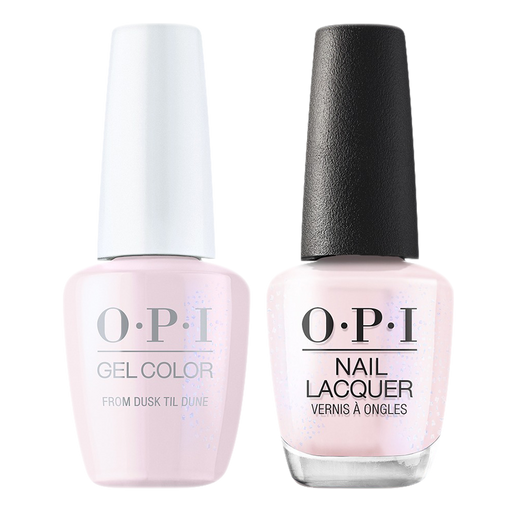 OPI Gelcolor And Nail Lacquer, Malibu - Summer Collection 2021, N76, From Dusk Till Dune, 0.5oz