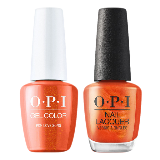 OPI Gelcolor And Nail Lacquer, Malibu - Summer Collection 2021, N83, PCH Love Song, 0.5oz