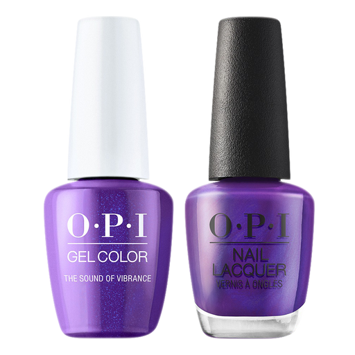 OPI Gelcolor And Nail Lacquer, Malibu - Summer Collection 2021, N85, The Sound Of Vibrance, 0.5oz
