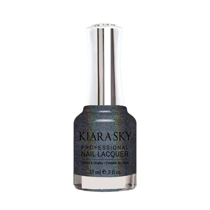 Kiara Sky Nail Lacquer, N916, Holo Mermaid Collection, Mani-Tee, 0.5oz MH1004