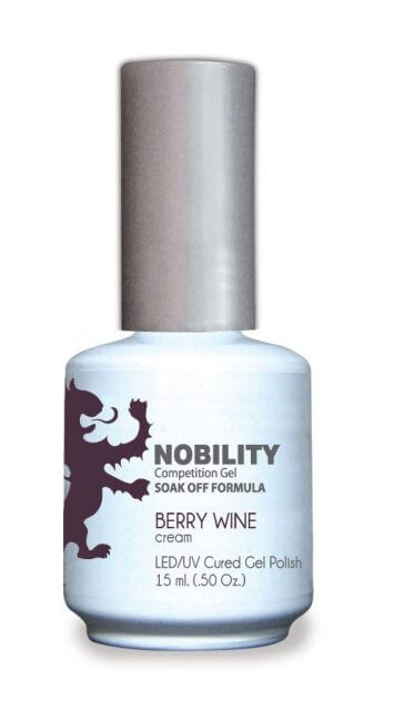 LeChat Nobility Gel, NBGP009, Berry Wine, 0.5oz