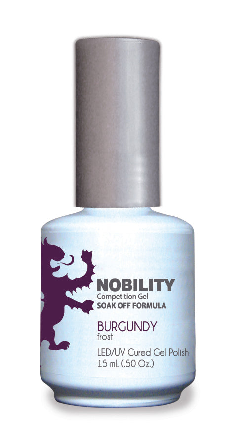 LeChat Nobility Gel, NBGP046, Burgundy, 0.5oz