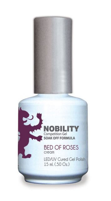 LeChat Nobility Gel, NBGP049, Bed Of Roses, 0.5oz