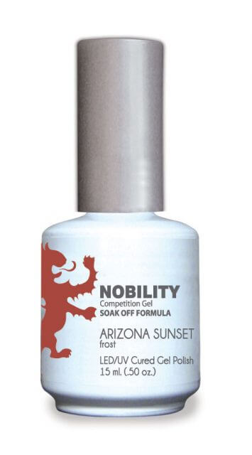 LeChat Nobility Gel, NBGP097, Arizona Sunset, 0.5oz