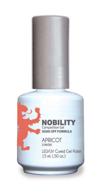 LeChat Nobility Gel, NBGP098, Apricot, 0.5oz