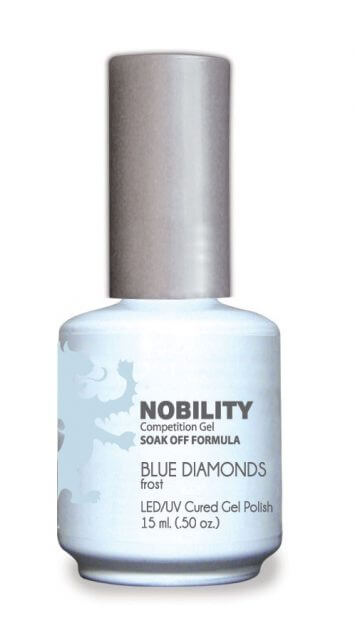 LeChat Nobility Gel, NBGP105, Blue Diamonds, 0.5oz