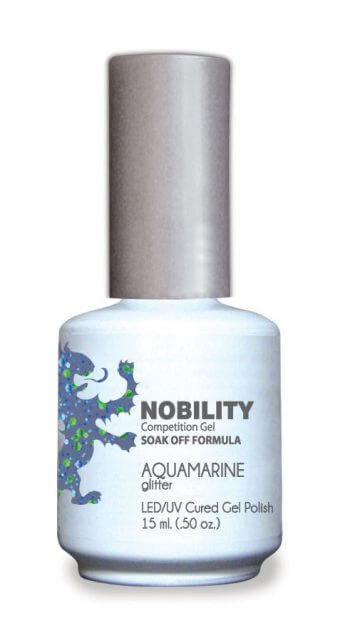 LeChat Nobility Gel, NBGP111, Aquamarine, 0.5oz