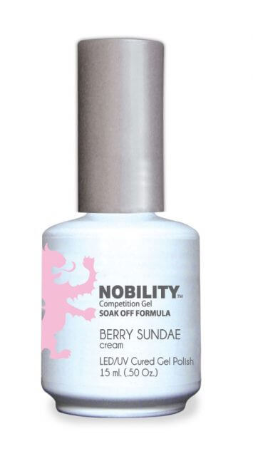 LeChat Nobility Gel, NBGP121, Berry Sundae, 0.5oz