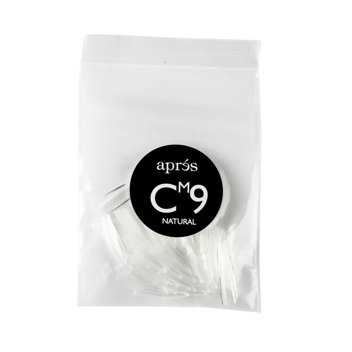 Apres Gel-X, Natural COFFIN MEDIUM Refill Bags, Size #9, 96301 OK0311VD