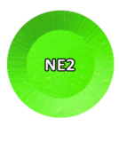 Chisel 2in1 Acrylic/Dipping Powder, Neon Collection, 2oz, NE02 BB KK1220