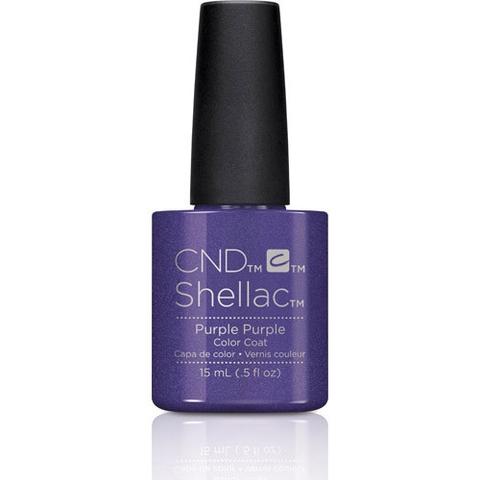 CND Shellac Gel Polish, 91752, Purple Purple , 0.5oz KK0824