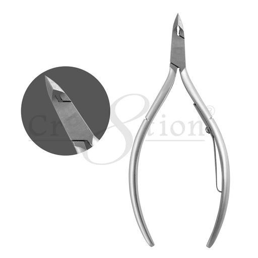 Cre8tion Stainless Steel Cuticle Nipper 02, Size 16, 16313