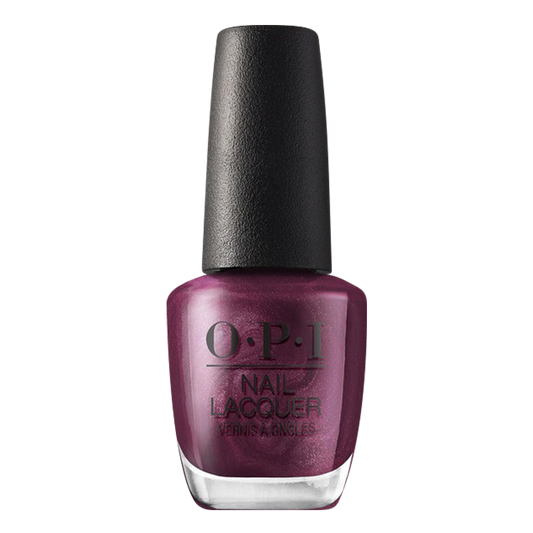 OPI Nail Lacquer, Shine Bright Collection 2020, NL HRM04, Dressed to the Wines, 0.5oz OK0918VD