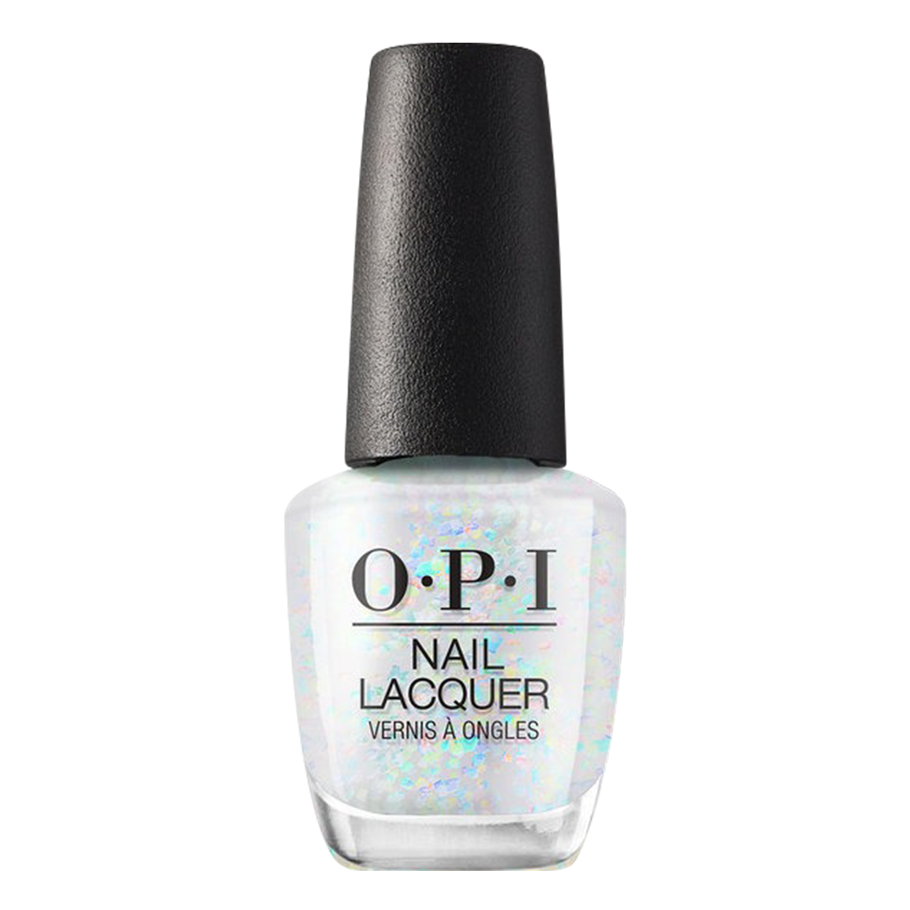 OPI Nail Lacquer, Shine Bright Collection 2020, NL HRM13, All A'twitter In Glitter, 0.5oz OK0918VD