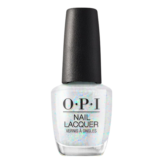 OPI Nail Lacquer, Shine Bright Collection 2020, NL HRM13, All A'twitter In Glitter, 0.5oz OK0918VD