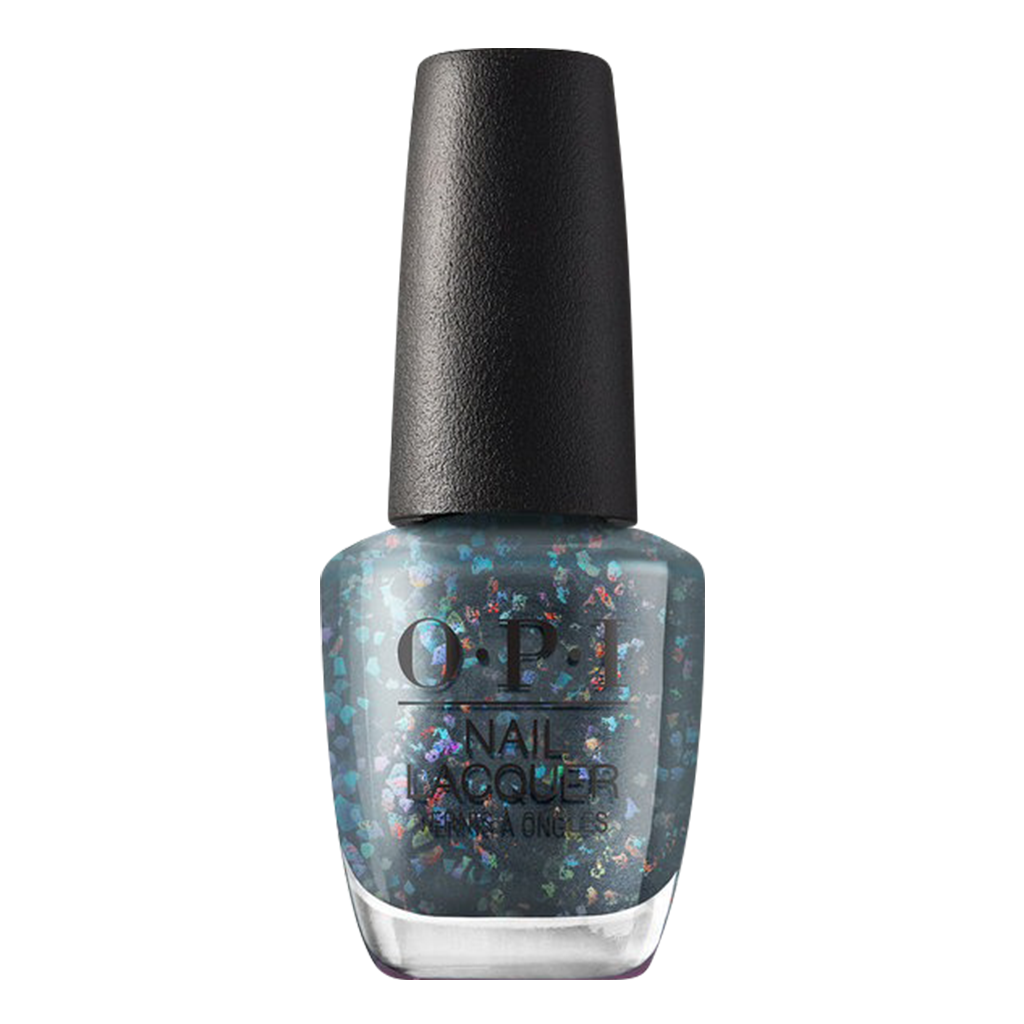 OPI Nail Lacquer, Shine Bright Collection 2020, NL HRM15, Puttin' on the Glitz, 0.5oz OK0918VD