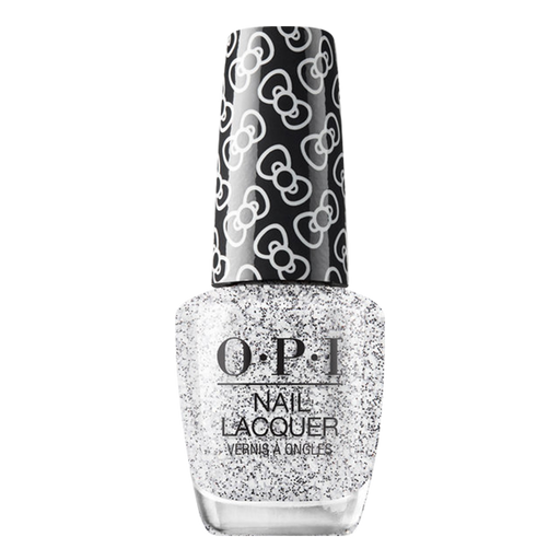 OPI Nail Lacquer, Hello Kitty Collection, HRL01, Glitter to My Heart, 0.5oz KK1005