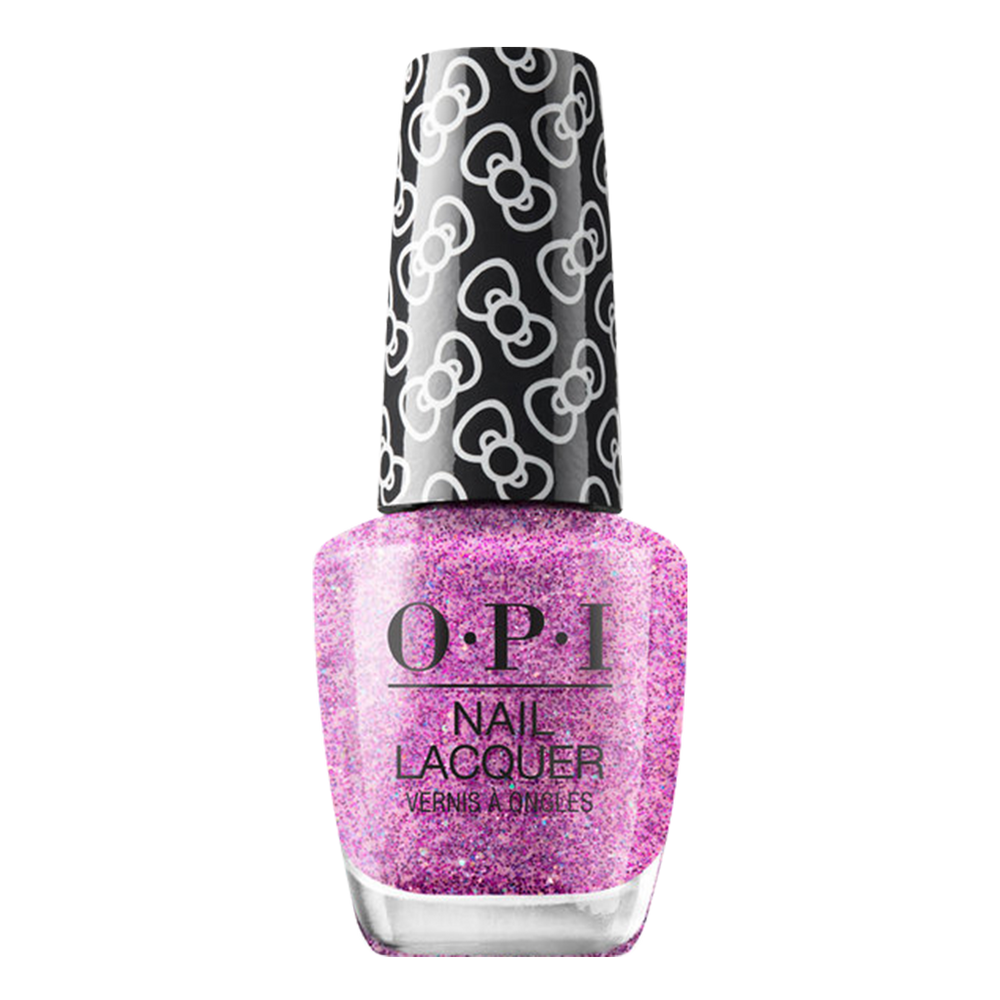 OPI Nail Lacquer, Hello Kitty Collection, HRL03, Let’s Celebrate!, 0.5oz KK1005