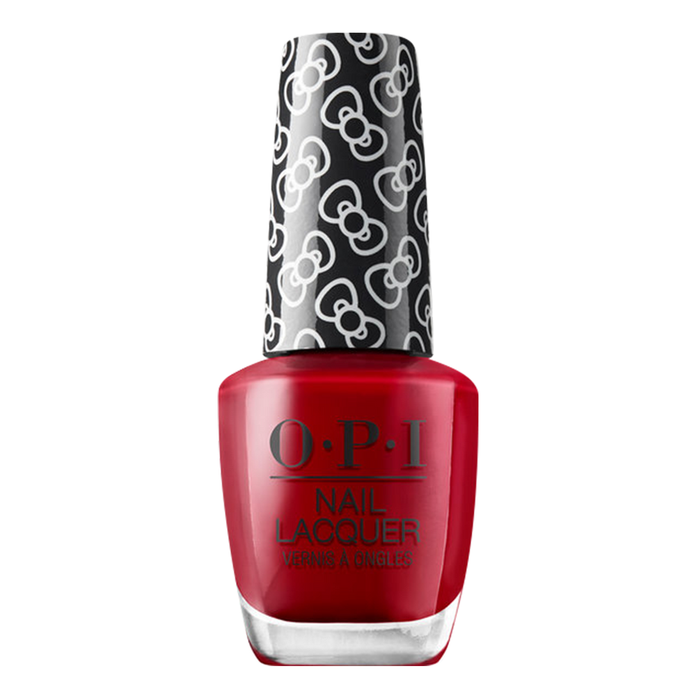 OPI Nail Lacquer, Hello Kitty Collection, HRL05, A Kiss on the Chìc, 0.5oz KK1005