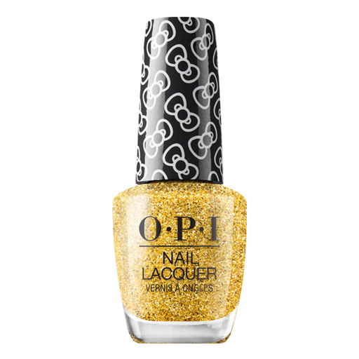 OPI Nail Lacquer, Hello Kitty Collection, HRL12, Glitter All The Way, 0.5oz OK0913VD