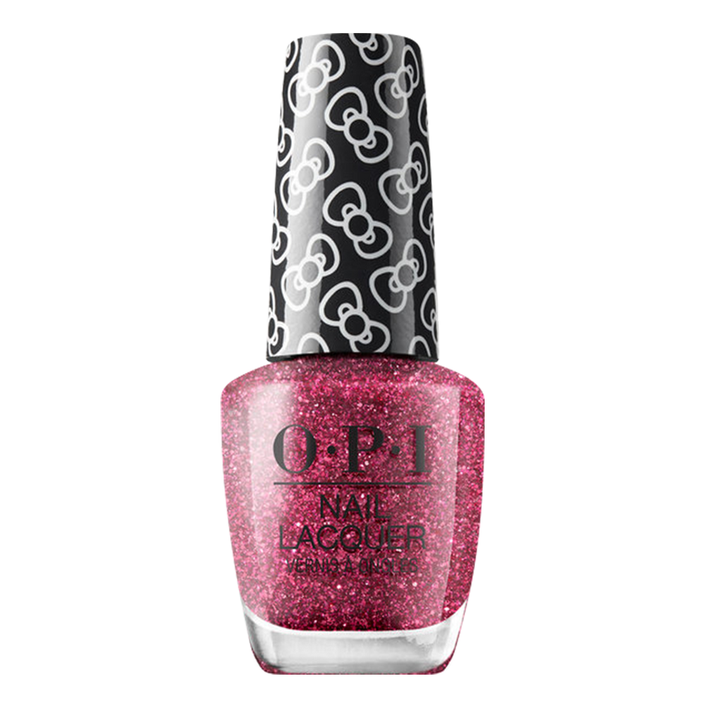 OPI Nail Lacquer, Hello Kitty Collection, HRL14, Dream In Glitter, 0.5oz OK0913VD