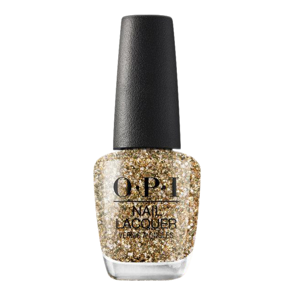 OPI Nail Lacquer 3, NUTCRACKER WINTER 2018 Collection, NL K13, Gold Key To The Kingdom, 0.5oz