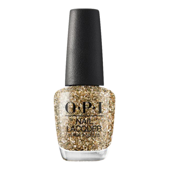 OPI Nail Lacquer 3, NUTCRACKER WINTER 2018 Collection, NL K13, Gold Key To The Kingdom, 0.5oz