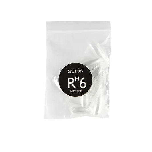 Apres Gel-X, Natural ROUND MEDIUM Refill Bags, Size #6, 96287 OK0311VD