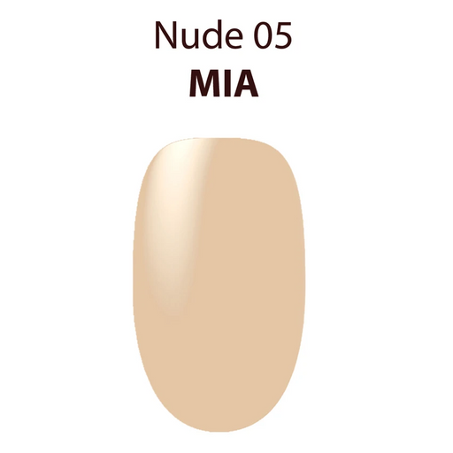 Nugenesis Dipping Powder, NudeElle Collection, NUDE-05, Mia, 2oz MH1005