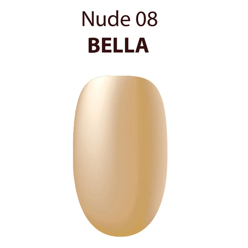 Nugenesis Dipping Powder, NudeElle Collection, NUDE-08, Bella, 2oz MH1005