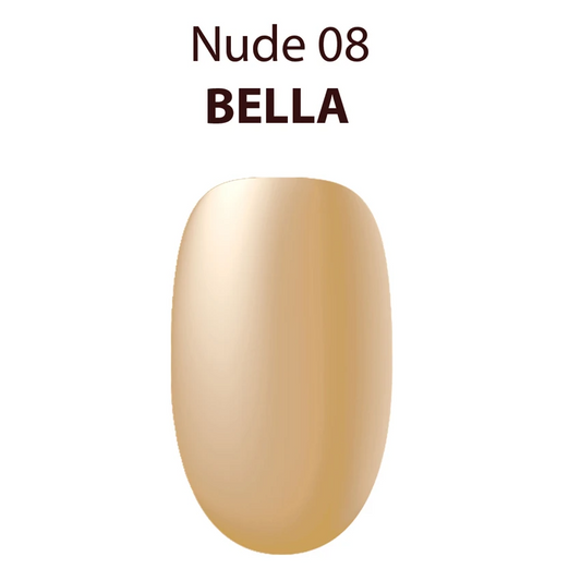 Nugenesis Dipping Powder, NudeElle Collection, NUDE-08, Bella, 2oz MH1005