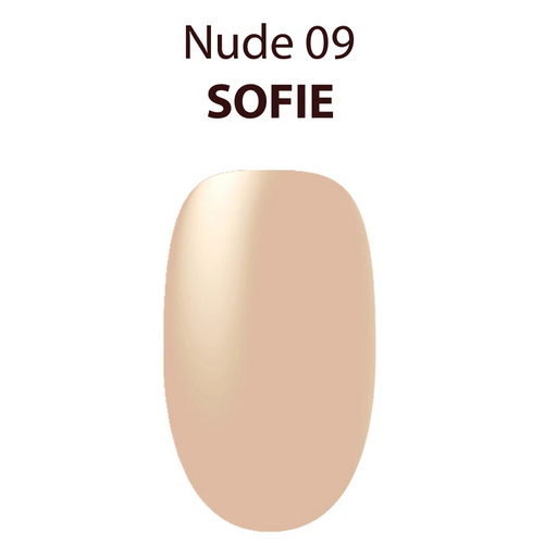 Nugenesis Dipping Powder, NudeElle Collection, NUDE-09, Sofie, 2oz MH1005