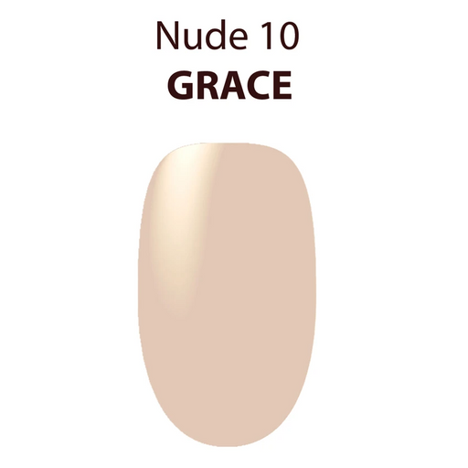 Nugenesis Dipping Powder, NudeElle Collection, NUDE-10, Grace, 2oz MH1005
