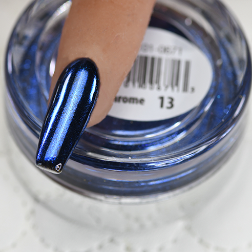 Cre8tion Chrome Nail Art Effect, 13, Deep Blue, 1g KK0829