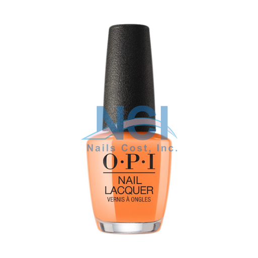 OPI Nail Lacquer 1, Neon Collection, NL N71, Orange You A Rock Star?, 0.5oz OK0322VD