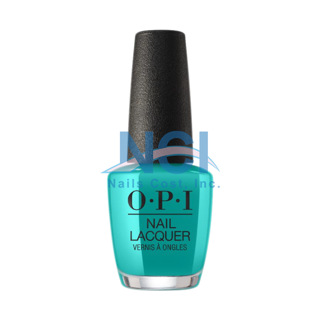 OPI Nail Lacquer 1, Neon Collection, NL N74, Dance Party 'Teal Dawn, 0.5oz OK0322VD