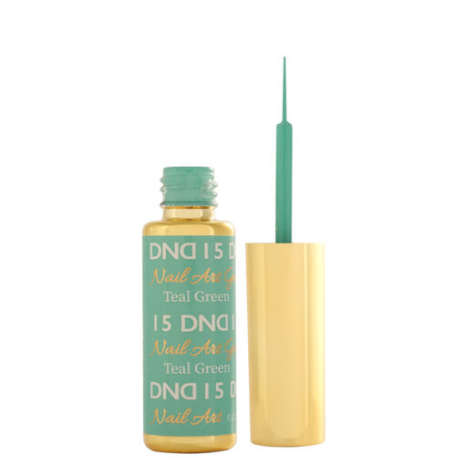 DND Nail Art Gel, 15, Teal Green, 0.25oz