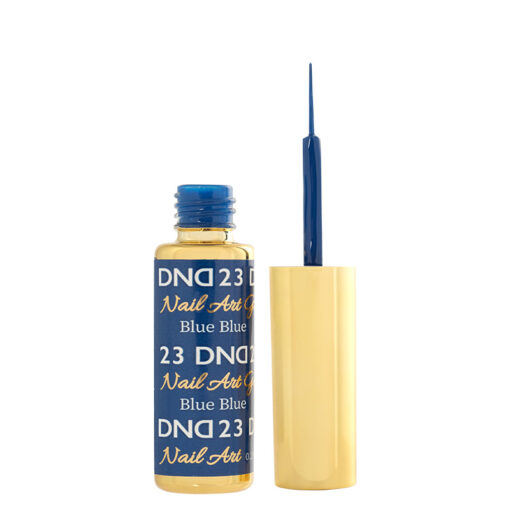 DND Nail Art Gel, 23, Blue, 0.25oz