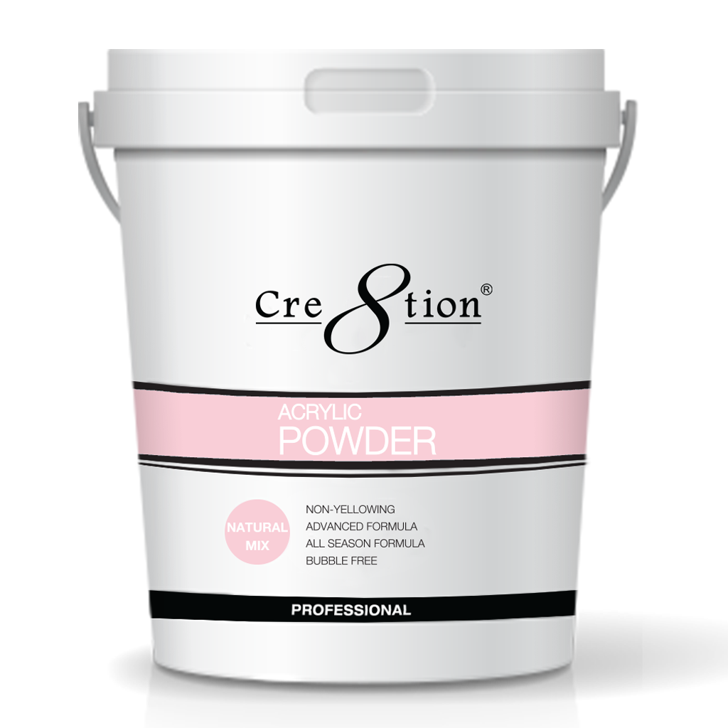 Cre8tion Acrylic Powder, Natural Mix, 25 lbs, 01442