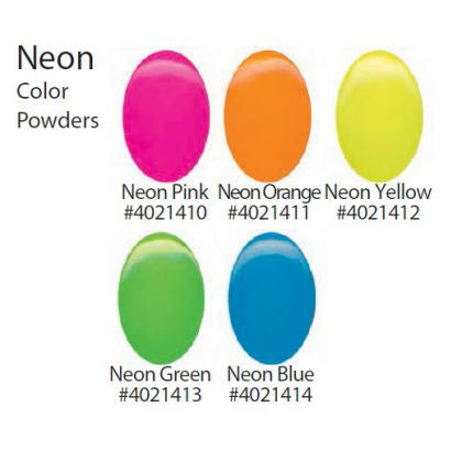 Cre8tion Color Powder, Neon Collection, 4021414, Neon Blue, 1lbs